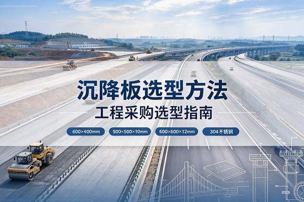丽水沉降板选择方法