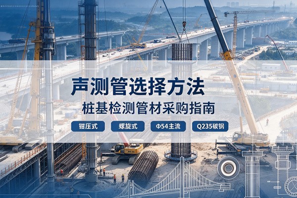 丽水声测管选型标准
