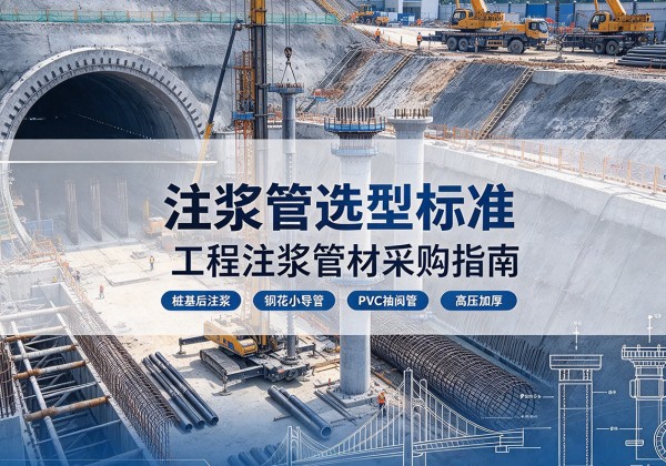 丽水注浆管选型标准
